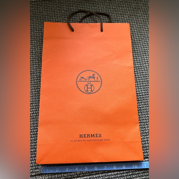 Nwt Hermes Shopping Bag 17 x 11 - Picture 3 of 4